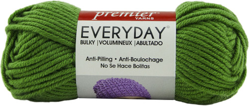 3 Pack - Premier Yarns Anti-Pilling Everyday Bulky Yarn-Green - 1068-16 - 847652067629