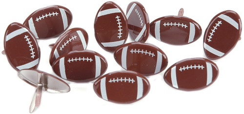 3 Pack - Eyelet Outlet Shape Brads 12/Pkg-Footballs - QBRD2-203 - 879693006657 3 Pack - Eyelet Outlet Shape Brads 12/Pkg-Footballs - QBRD2-203 - 879693006657