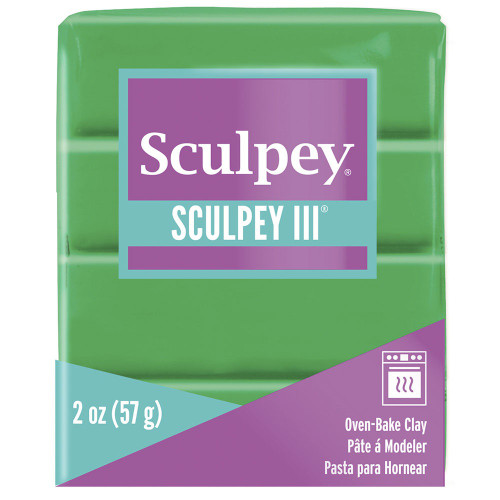 5 Pack Sculpey III Oven-Bake Clay 2oz-Emerald S302-323