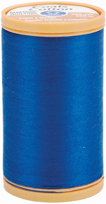 3 Pack Coats Machine Quilting Cotton Thread 350yd-Yale Blue S975-4470 - 073650793691