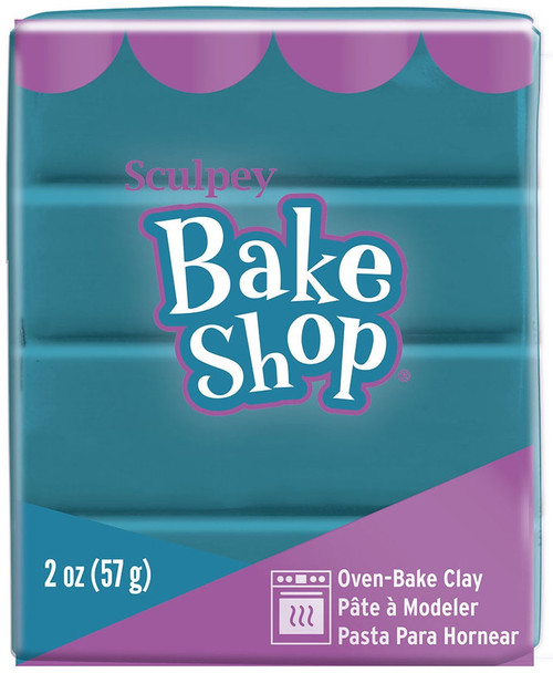 Sculpey Bake Shop Oven-Bake Clay 2oz-Turquoise - BA02-1821 - 715891182109