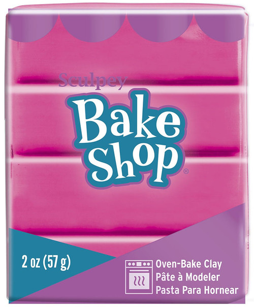 Sculpey Bake Shop Oven-Bake Clay 2oz-Pink - BA02-1818
