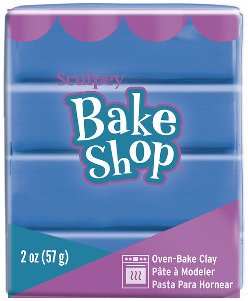 Sculpey Bake Shop Oven-Bake Clay 2oz-Blue BA02-1826 - 715891182604