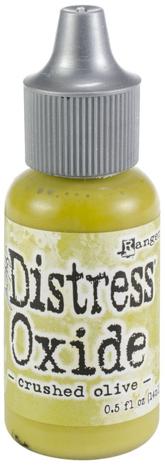 3 Pack - Tim Holtz Distress Oxides Reinker-Crushed Olive - TDR-57000 - 789541057000