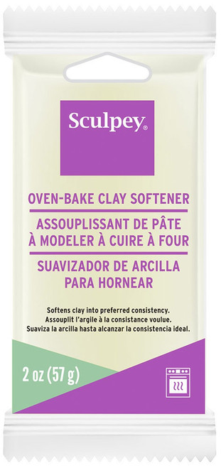 Sculpey Oven-Bake Clay Softener 2ozECC02 - 715891100042