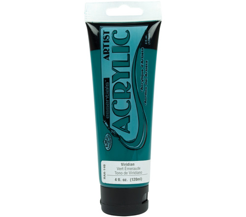 3 Pack - Royal & Langnickel(R) essentials(TM) Acrylic Paint 4oz-Viridian - RAA-146 - 090672063588