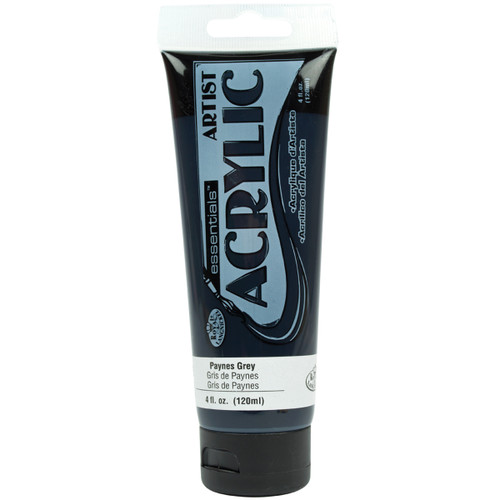 3 Pack - Royal & Langnickel(R) essentials(TM) Acrylic Paint 4oz-Payne's Gray - RAA-142 - 090672063540