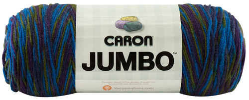 2 Pack - Caron Jumbo Print Yarn-Peacock - 294009-9015 - 057355383241