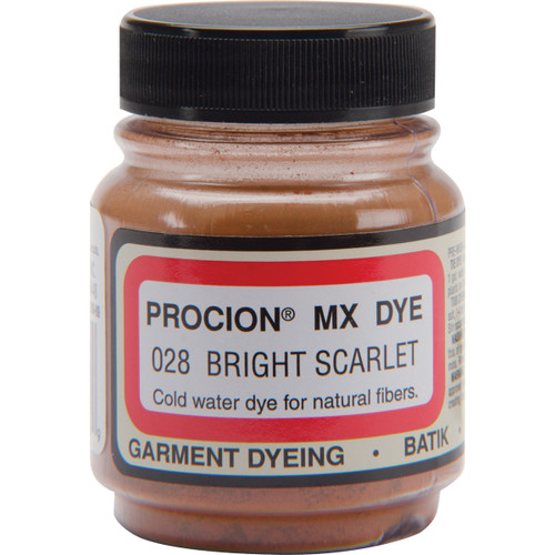 3 Pack - Jacquard Procion MX Dye 19g-Bright Scarlet - PMX-1028 - 743772102809