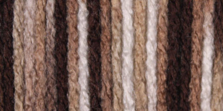 2 Pack - Caron Jumbo Print Yarn-Chocolate - 294009-9017