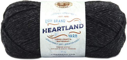 3 Pack Lion Brand Heartland Yarn-Black Canyon 136-153 - 023032010267