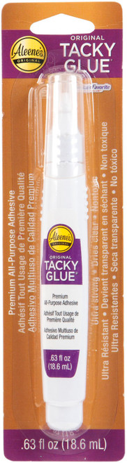 6 Pack Aleene's Fast Drying Original Tacky Glue Pen-.63oz 21710 - 017754217103
