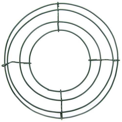 10 Pack - Panacea Wire Wreath Frame-8" - 36001