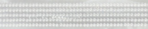 10 Pack Eyelet Outlet Adhesive Pearl Strips 12" 5/Pkg-White EOB1-WHT