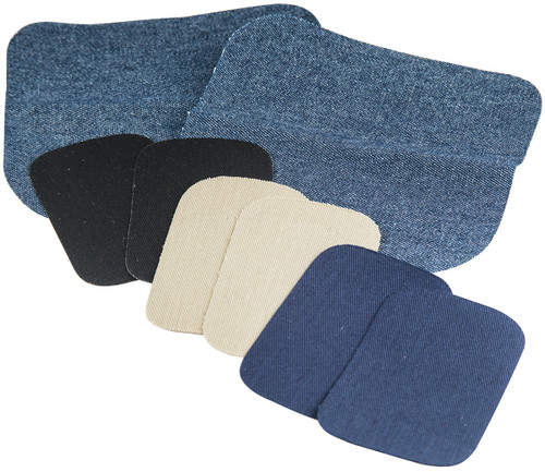 3 Pack - SINGER Iron-On Patches Assorted Size 8pcs-Assorted Colors - 00096 3 Pack - SINGER Iron-On Patches Assorted Size 8pcs-Assorted Colors - 00096