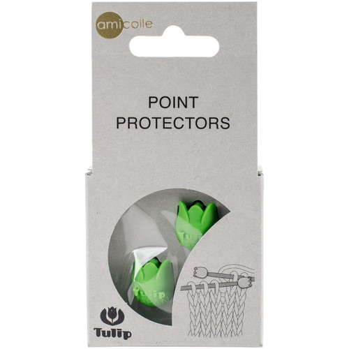 5 Pack Tulip Point Protectors-Green/Small AC-046E - 846550014803