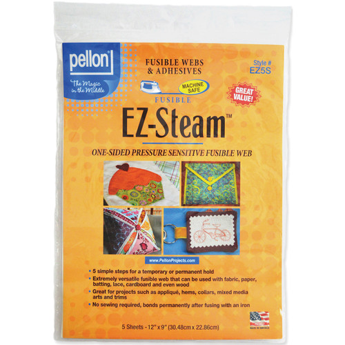 3 Pack Pellon EZ-Steam-12"X9" 5/Pkg EZ5S - 075269018165