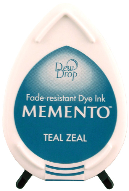 6 Pack - Memento Dew Drop Dye Ink Pad-Teal Zeal - MD-602 - 712353246027