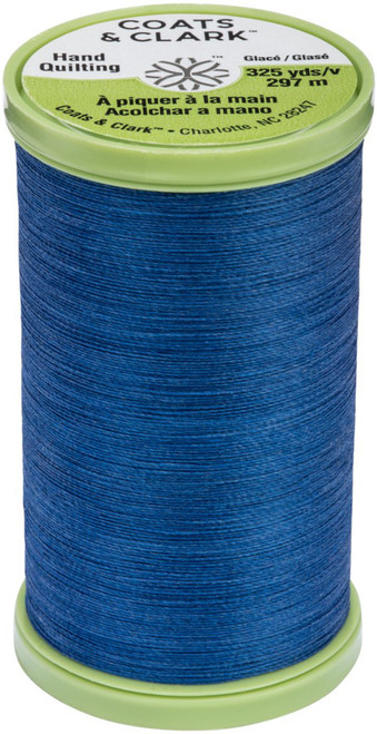 3 Pack Coats Dual Duty Plus Hand Quilting Thread 325yd-Yale Blue S960-4470 - 073650792960