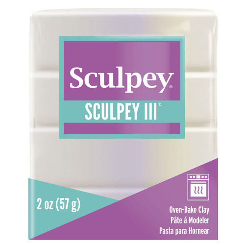 5 Pack Sculpey III Oven-Bake Clay 2oz-Pearl S302-1101