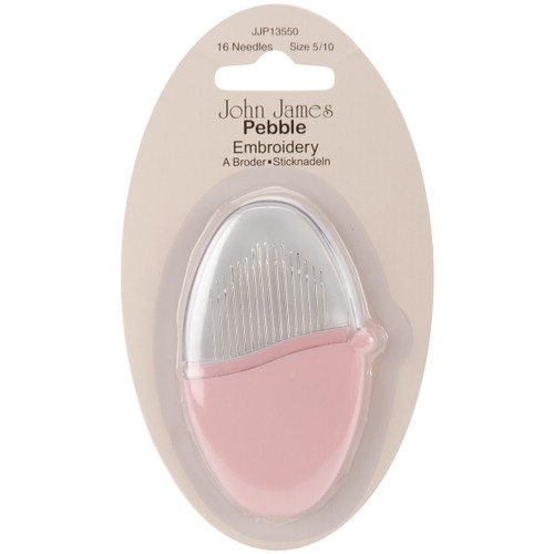 6 Pack - John James Pebbles Embroidery Needles-Size 5/10 16/Pkg - P13550 - 783932300751