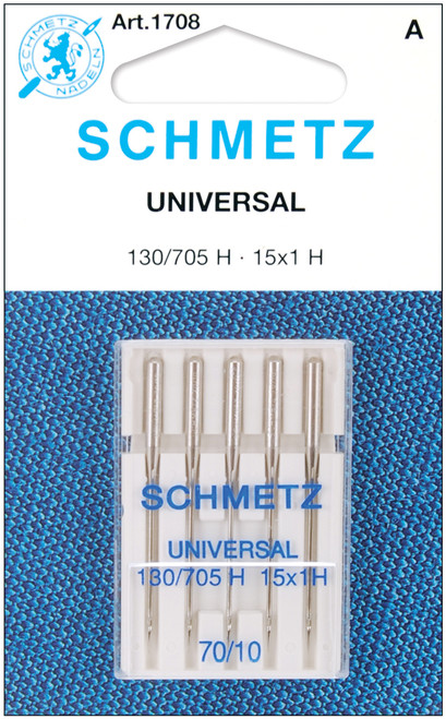 10 Pack - Schmetz Universal Machine Needles-Size 10/70 5/Pkg - 1708 - 036346317083