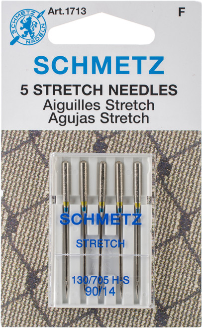 10 Pack - Schmetz Stretch Machine Needles-Size 14/90 5/Pkg - 1713 - 036346317137