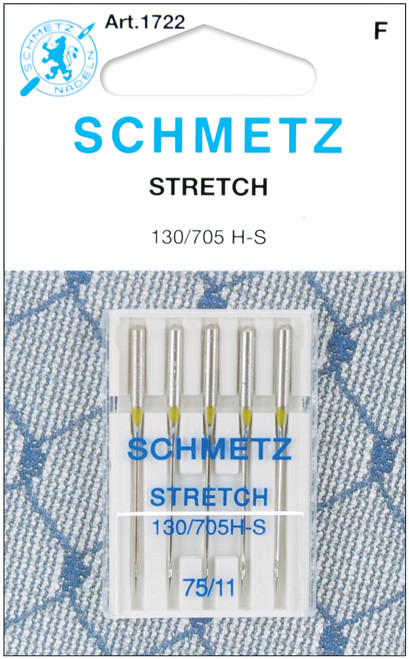 10 Pack - Schmetz Stretch Machine Needles-Size 11/75 5/Pkg - 1722 - 036346317229