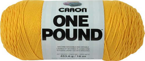 2 Pack - Caron One Pound Yarn-Sunflower - 294010-10549 - 057355383357