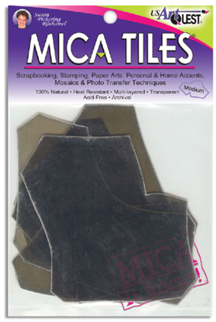 2 Pack - US Artquest Mica Tiles 5"X6"-1oz - PFX102 - 630284123944