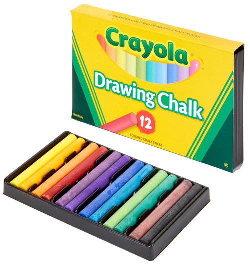 6 Pack - Crayola Drawing Chalk-12/Pkg - 51-0403 6 Pack - Crayola Drawing Chalk-12/Pkg - 51-0403