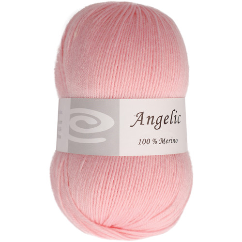 5 Pack Elegant Angelic Yarn-Powder Pink Q105-F202 - 783583949507