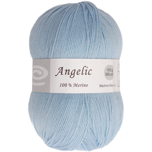 5 Pack Elegant Angelic Yarn-Pale Blue Q105-L002 - 783583949590