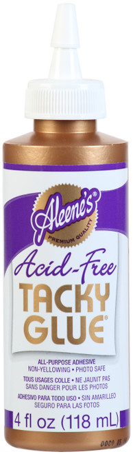 3 Pack Aleene's Acid-Free Tacky Glue-4oz 26425 - 017754264251