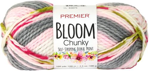 Premier Bloom Chunky Yarn-Dahlia 1114-15 - 847652087559