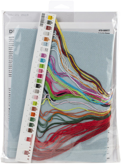 Dimensions Counted Cross Stitch Kit 16" Long-Llama Stocking (14 Count) - 70-08977 Dimensions Counted Cross Stitch Kit 16" Long-Llama Stocking (14 Count) - 70-08977