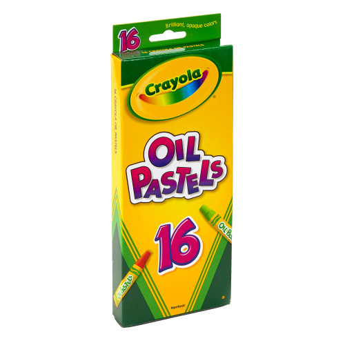 6 Pack Crayola Oil Pastels-16/Pkg 52-4616