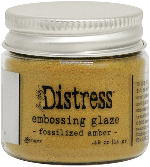 Tim Holtz Distress Embossing Glaze-Fossilized Amber - TDE-70986 - 789541070986