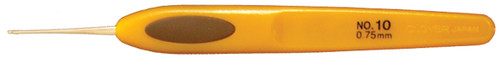 3 Pack - Clover Soft Touch Steel Crochet Hook-Size 10/.75mm - 1025