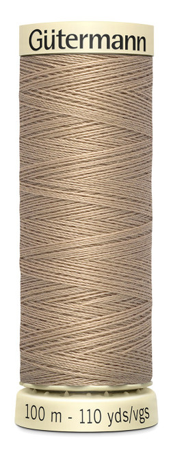 6 Pack - Gutermann Sew-All Thread 110yd-Putty - 100P-512 - 077780001183 6 Pack - Gutermann Sew-All Thread 110yd-Putty - 100P-512 - 077780001183