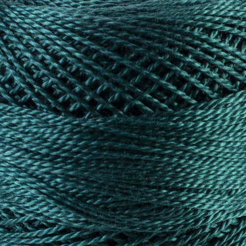 10 Pack - DMC Pearl Cotton Ball Size 8 87yd-Dark Teal Green - 116 8-3847