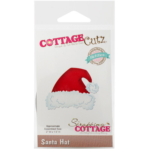 2 Pack CottageCutz Petites Die-Santa Hat 2"X1.5" -CCP055 - 818561022344