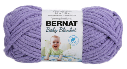 3 Pack - Bernat Baby Blanket Yarn-Lilac - 161103-3320 - 057355389335