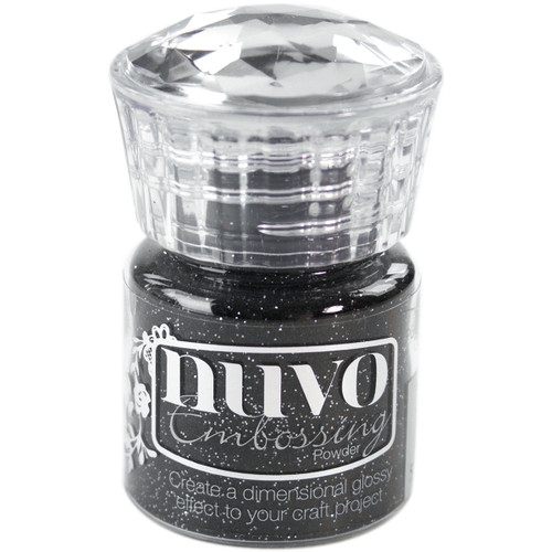 4 Pack Nuvo Glitter Embossing Powder-Glitter Noir NGEP-598 - 8416861059825060407155982