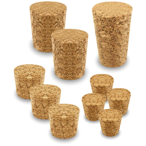 6 Pack - Craft Medley Cork Stoppers Value Pack 10/Pkg-Assorted - GC035 6 Pack - Craft Medley Cork Stoppers Value Pack 10/Pkg-Assorted - GC035