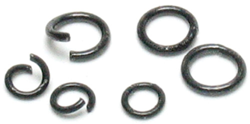3 Pack - CousinDIY Jewelry Basics Metal Findings 400/Pkg-Black Jump Rings 4mm To 6mm - 34719092