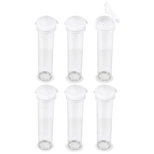 6 Pack - Craft Medley Glitter Shaker Jars 3" 6/Pkg-Empty - PB850