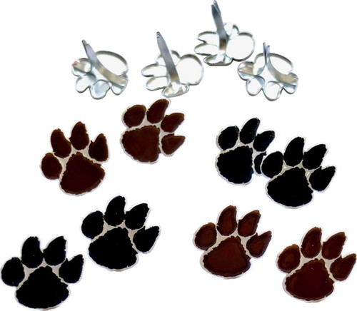 6 Pack - Eyelet Outlet Shape Brads 12/Pkg-Animal Print - QBRD2-125 - 810787025055 6 Pack - Eyelet Outlet Shape Brads 12/Pkg-Animal Print - QBRD2-125 - 810787025055