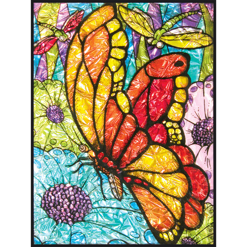 4 Pack Royal & Langnickel(R) Foil Paint By Number Kit 8"X10"-Butterflies FPBN-1