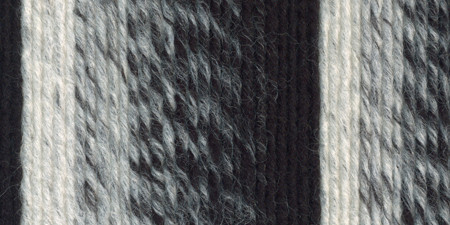 3 Pack - Lion Brand Scarfie Yarn-Cream/Black - 826-201